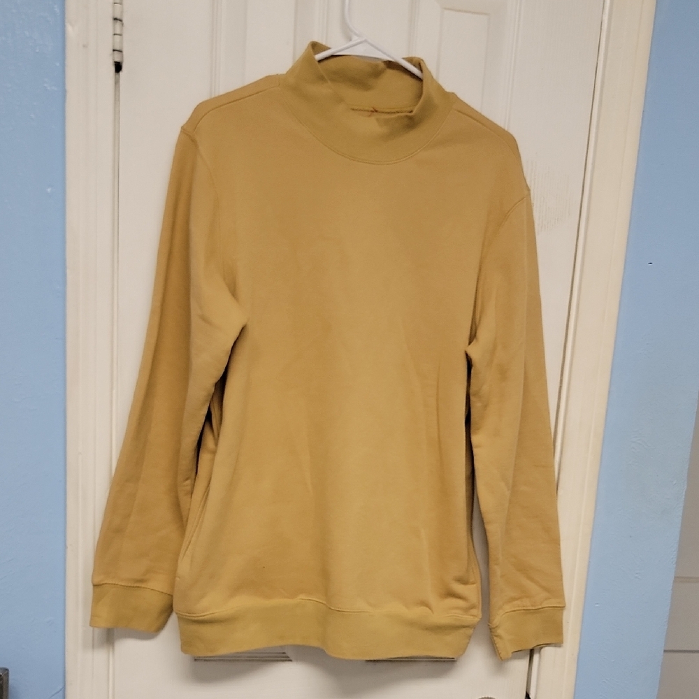 PacSun Men's Camel Turtleneck Sweater